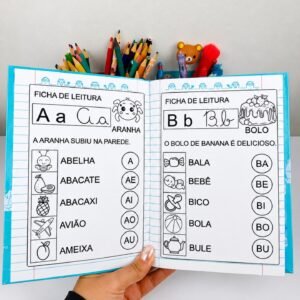 Caderno de reforço leitura