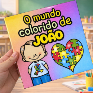 Livro conscientização sobre o autismo