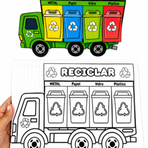 Caminhão reciclagem