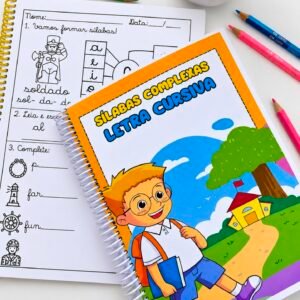Sílabas complexas letra cursiva