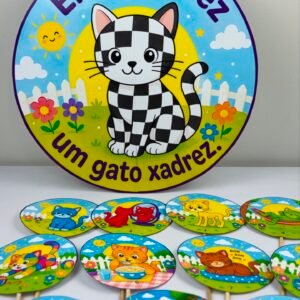 O gato xadrez